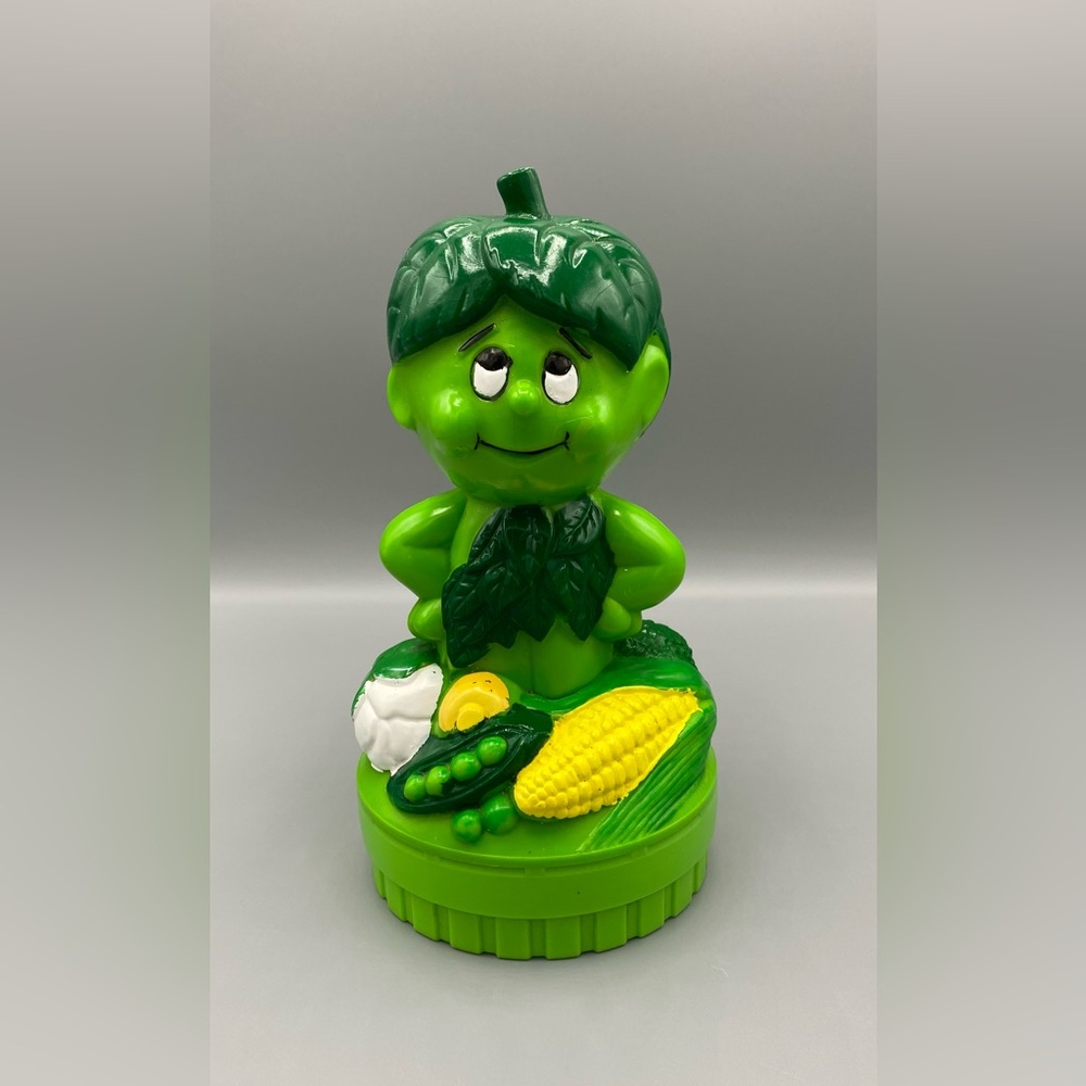 Green Giant Sprout Flashlight Vintage 1980s Green Used Still Working Some Flaws